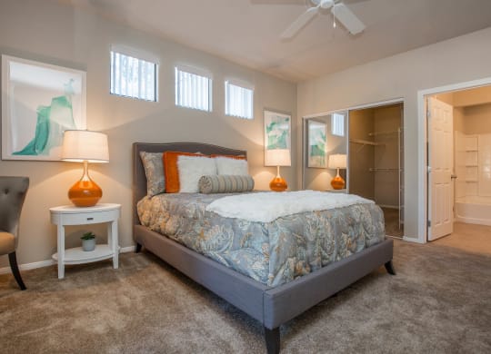 Spacious Bedroom With Closet at The Passage Apartments by Picerne, Henderson, 89014