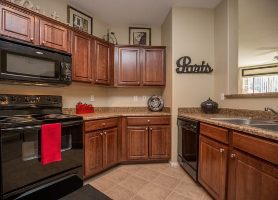 Modern Kitchen at The Passage Apartments by Picerne, Henderson