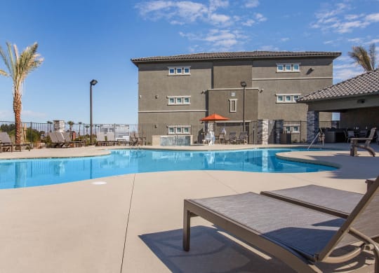 Extensive Resort Inspired Pool Deck at The Passage Apartments by Picerne, Nevada, 89014