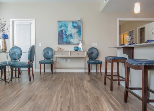 Dining And Kitchen at The Passage Apartments by Picerne, Henderson