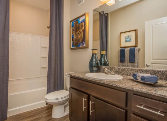 Modern Bathroom at The Passage Apartments by Picerne, Henderson, Nevada