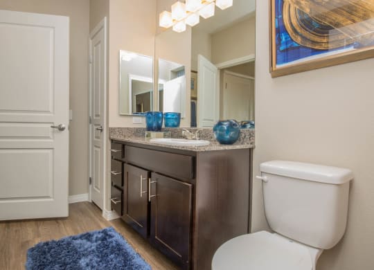 Luxurious Bathroom at The Passage Apartments by Picerne, Henderson, 89014