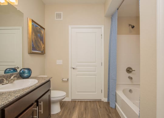 Bathroom With Bathtub at The Passage Apartments by Picerne, Nevada, 89014