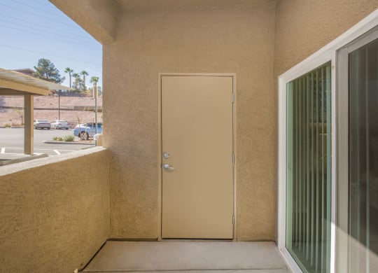 Large Balcony at The Passage Apartments by Picerne, Henderson, Nevada