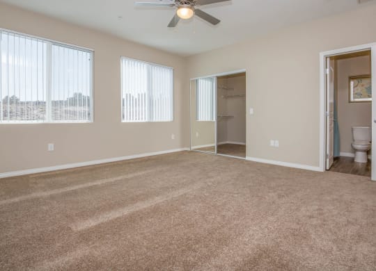 Unfurnished Living Area at The Passage Apartments by Picerne, Nevada