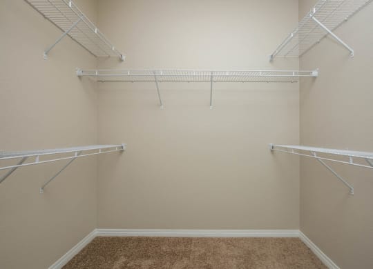 Generous Walk-In Closets With Shelving at The Passage Apartments by Picerne, Henderson, Nevada