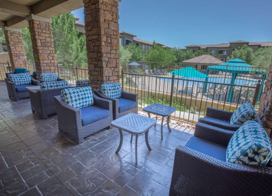 Patio at The Pavilions by Picerne, Las Vegas, NV, 89166