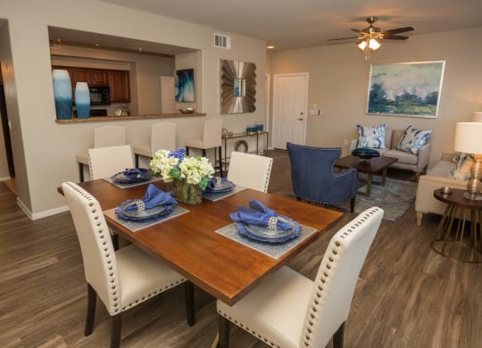 Dining And Kitchen at The Pavilions by Picerne, Las Vegas, NV