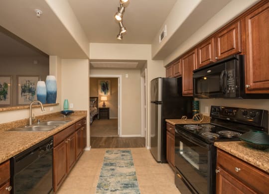 Efficient Appliances In Kitchen at The Pavilions by Picerne, Nevada