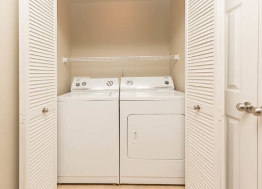 Washer And Dryer In Unit at The Pavilions by Picerne, Nevada