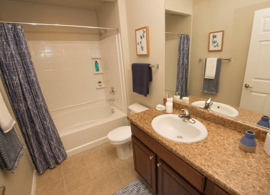 Custom Look Bathroom at The Pavilions by Picerne, Las Vegas, 89166
