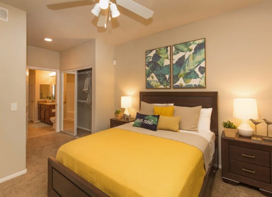 Private Master Bedroom at The Pavilions by Picerne, Las Vegas, NV, 89166