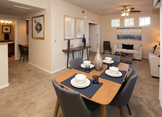 Dining Area at The Pavilions by Picerne, Las Vegas, NV