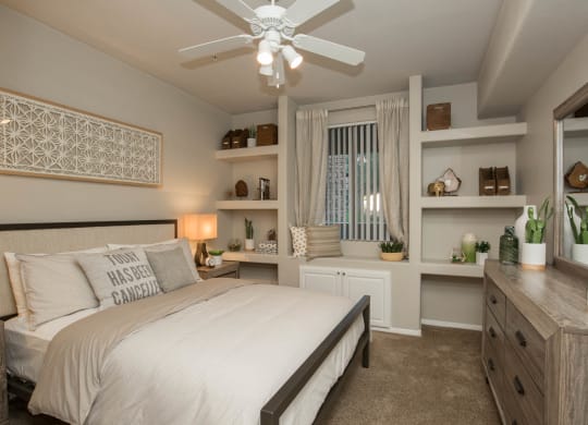 Bedroom Interior at The Pavilions by Picerne, Las Vegas, Nevada