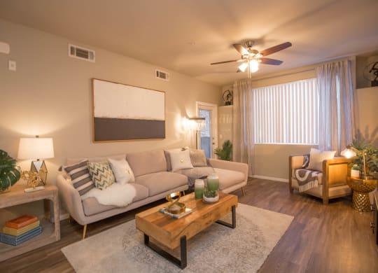 Modern Living Room at The Pavilions by Picerne, Nevada, 89166