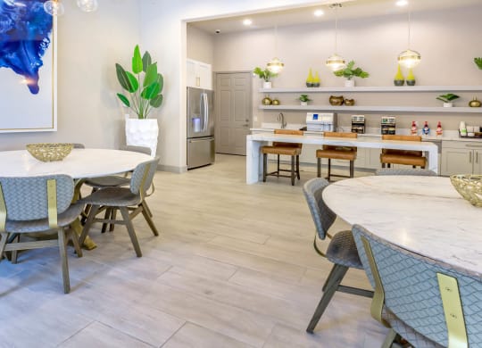 Dining And Kitchen at The Preserve by Picerne, N Las Vegas
