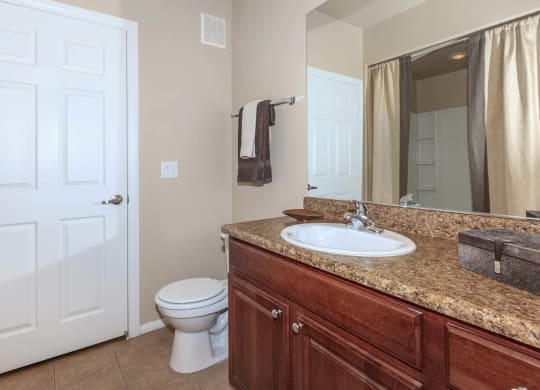 Luxurious Bathroom at The Preserve by Picerne, N Las Vegas, Nevada