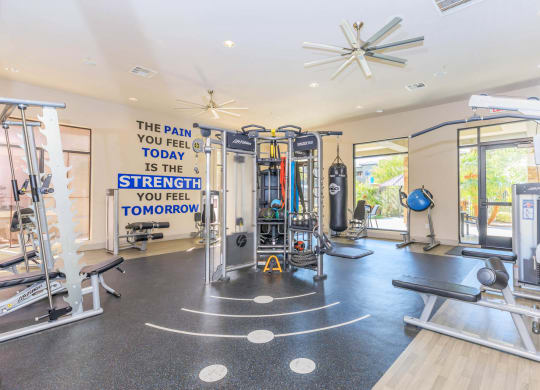 Two Level Fitness Center at The Presidio by Picerne, N Las Vegas, NV, 89084