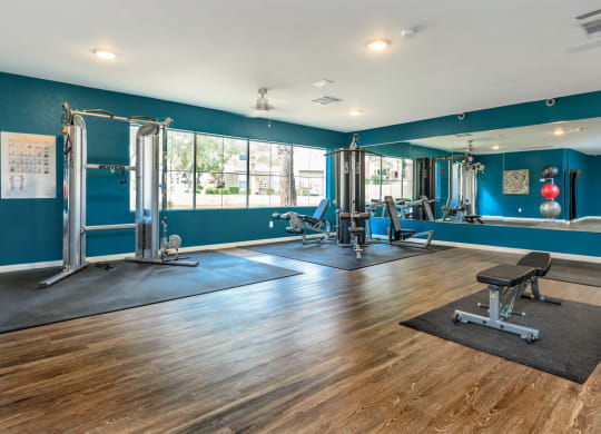 Fitness center area1 at The Summit by Picerne, Henderson, 89052