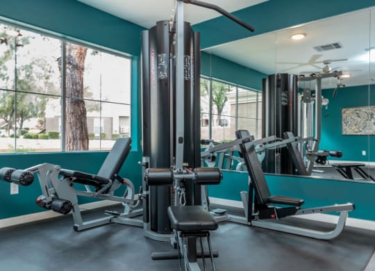 Fitness center area at The Summit by Picerne, Henderson, NV