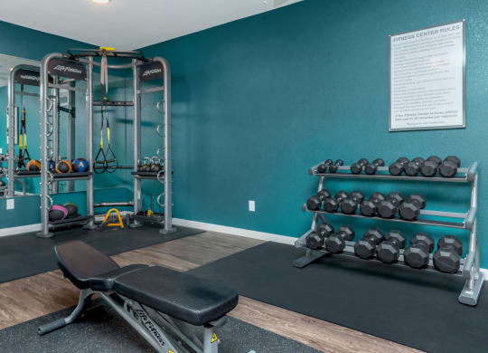 Fitness center at The Summit by Picerne, Henderson, NV, 89052