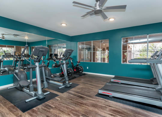 Gym center at The Summit by Picerne, Henderson