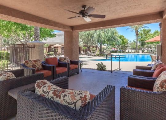 pool side BBQ at The Summit by Picerne, Henderson, 89052