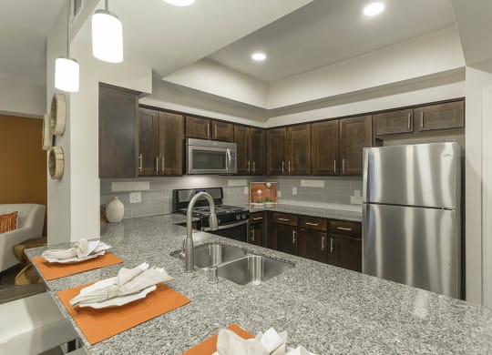 Appliances in kitchen at The View at Horizon Ridge, Henderson, NV