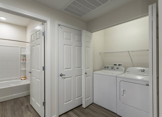 Laundry area at The View at Horizon Ridge, Nevada