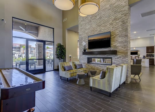 Living room view at The View at Horizon Ridge, Henderson, Nevada