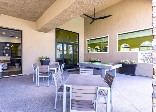 dining table and chair at The View at Horizon Ridge, Henderson, NV, 89012
