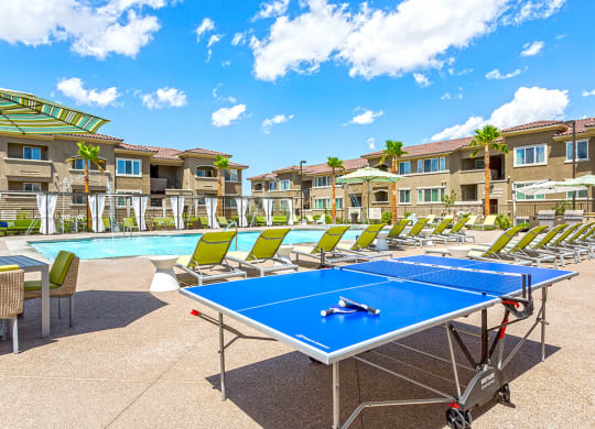 Outdoor games at The View at Horizon Ridge, Henderson, NV, 89012