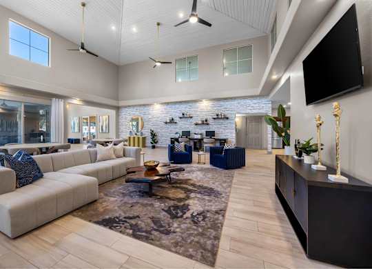 Clubhouse Lounge at The Equestrian by Picerne, Henderson, 89052