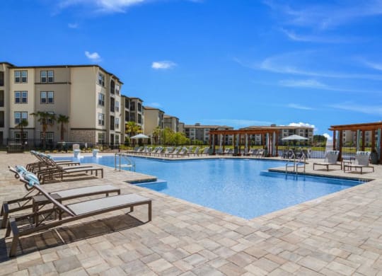 Pool Area at The Oasis at Town Center, Florida, 32246