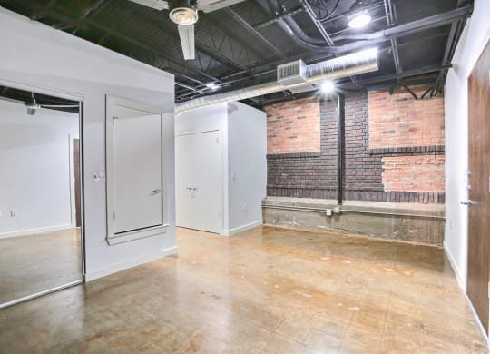 Unit 6 Front Room  at 3333 Elm Street Lofts in Deep Ellum, Dallas, Texas, TX