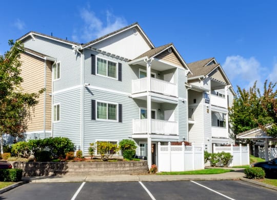 Building Exterior at Abbey Rowe Apartments in Olympia, Washington, WA