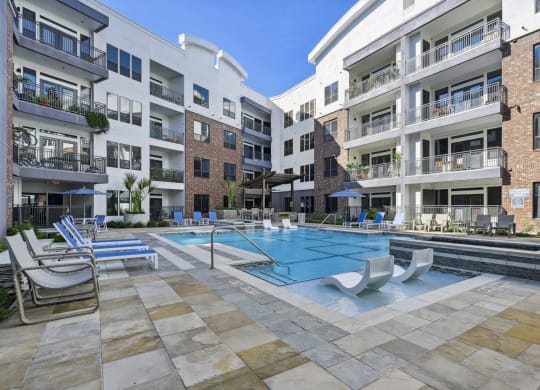 pool at Allusion at West University, Houston, TX