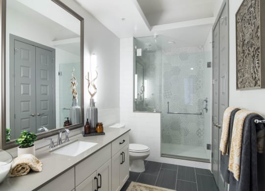 European Wet Baths In Select Units at The Alastair at Aria Village, Georgia