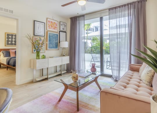 Living Room With Bedroom View at Alameda West, Florida, 33144