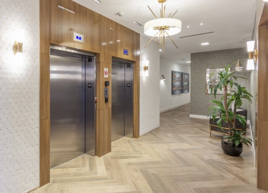 Elevator Access at Alameda West, Miami
