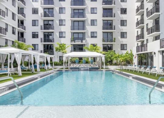 Glimmering Pool at Alameda West, Miami, FL, 33144