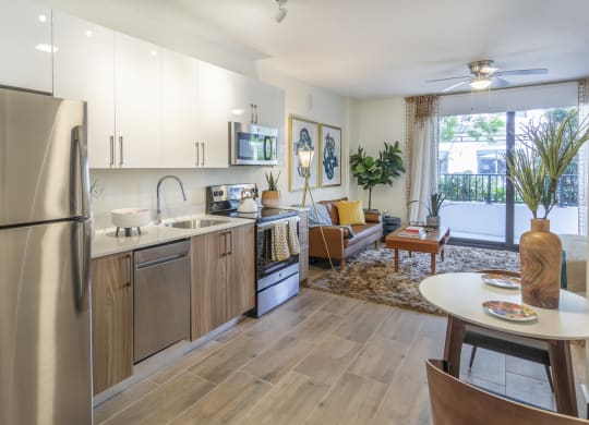 Studio Kitchen at Alameda West, Miami