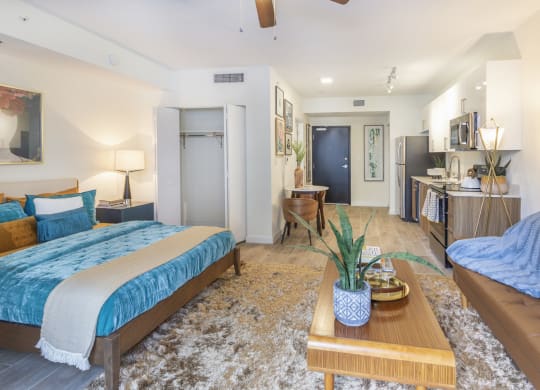Studio Bedroom at Alameda West, Miami, 33144