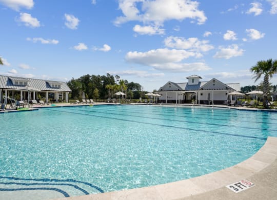 Take a dip at the resort-style swimming pool at at Beacon at Ashley River Landing in Summerville, SC