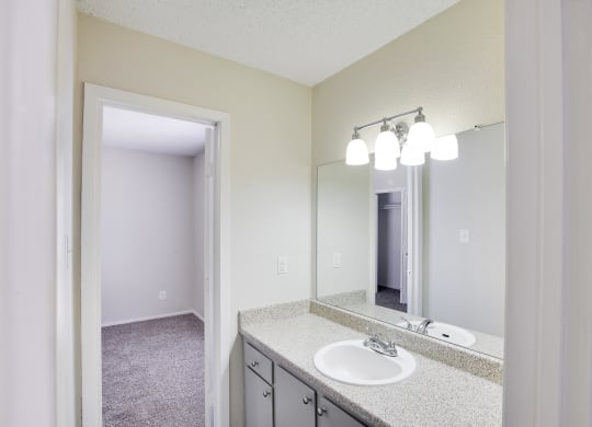 Bathroom 2 at Oaks of Denton in Denton, TX