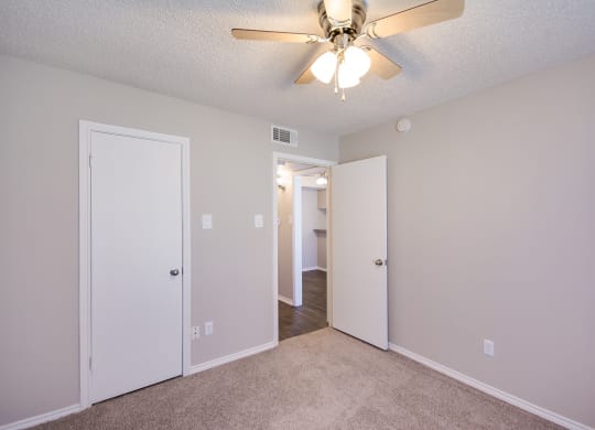 Bedroom at Polaris Apartment Homes in Irving, Texas, TX