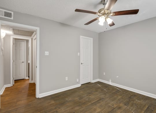 Bedroom at The Players Club Apartments in Nashville, TN