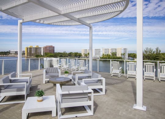 Outdoor sittingat Blue Lagoon 7, Florida, 33126