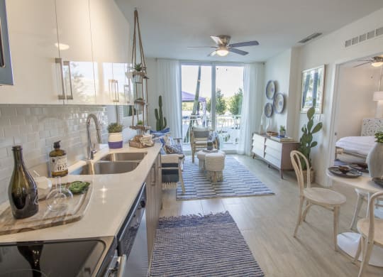 Kitchen galleryat Blue Lagoon 7, Miami, Florida