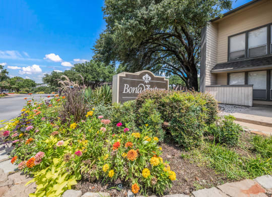 Bonaventure: Signage, at Westdale Hills, TX